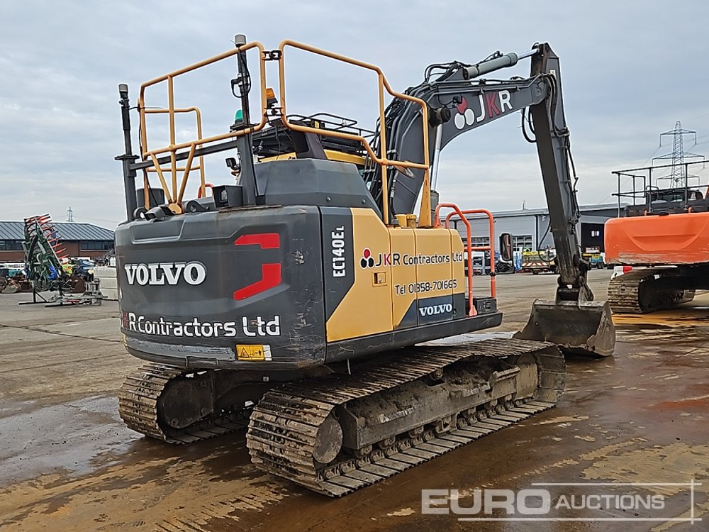 2016 Volvo EC140EL - Excavator pe şenile: Foto 5 2016 Volvo EC140EL - Excavator pe şenile: Foto 5