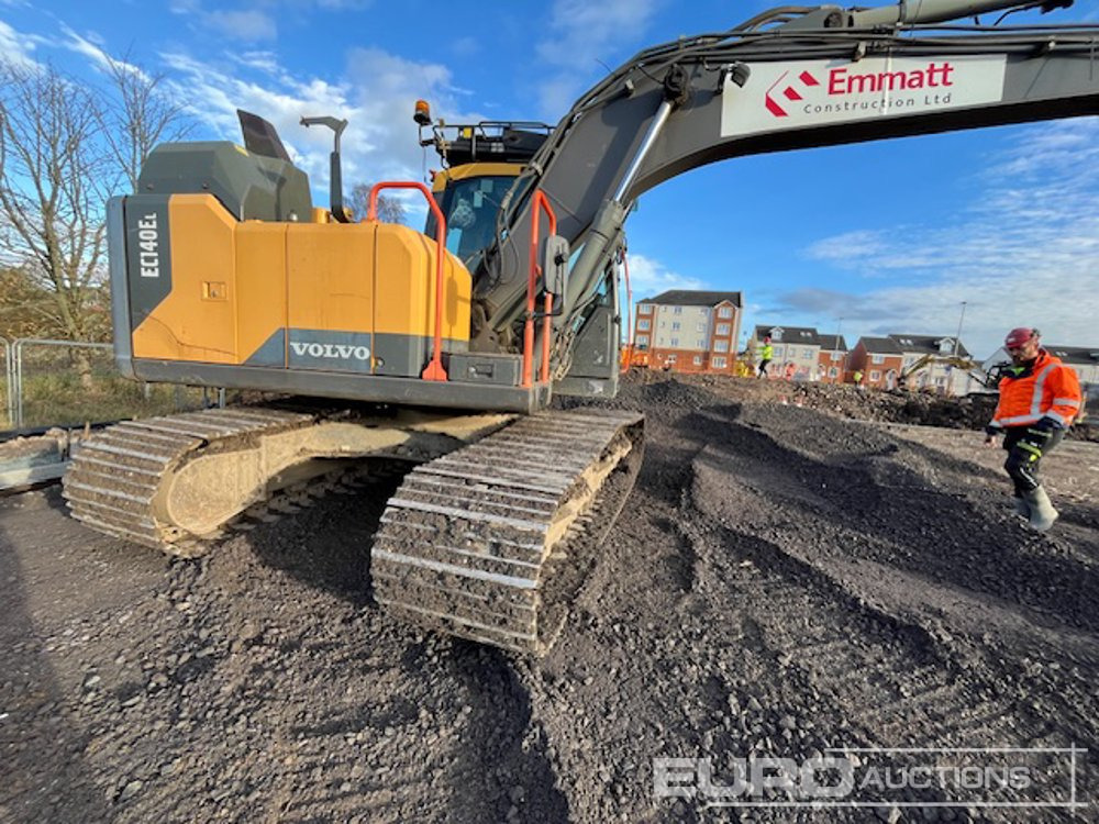 2016 Volvo EC140EL - Excavator pe şenile: Foto 5 2016 Volvo EC140EL - Excavator pe şenile: Foto 5