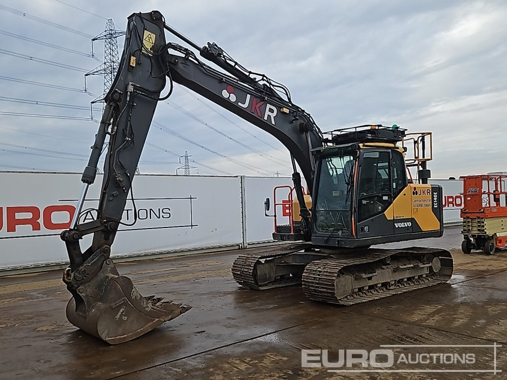 2016 Volvo EC140EL - Excavator pe şenile: Foto 1 2016 Volvo EC140EL - Excavator pe şenile: Foto 1