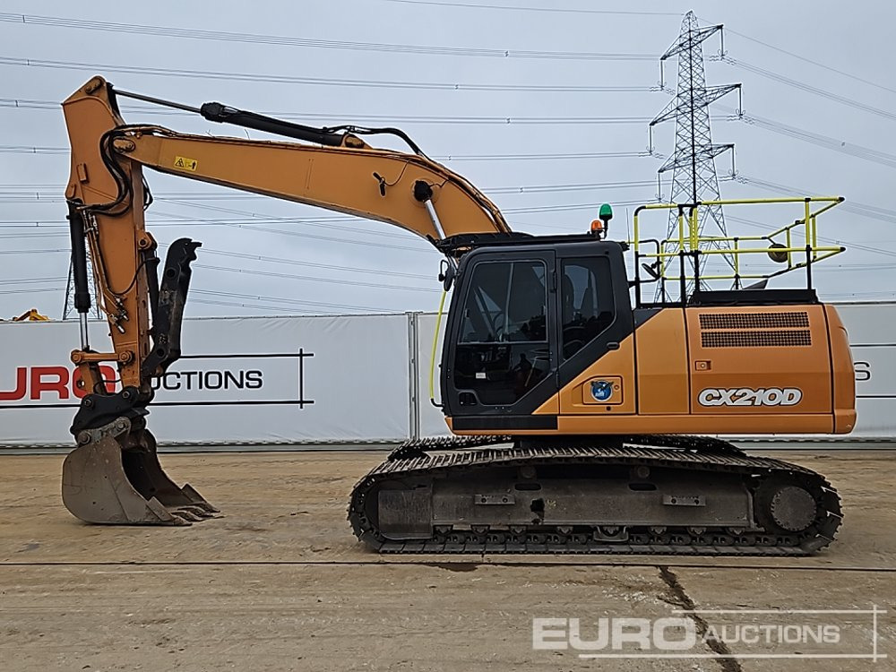2017 Case CX210D - Excavator pe şenile: Foto 2 2017 Case CX210D - Excavator pe şenile: Foto 2