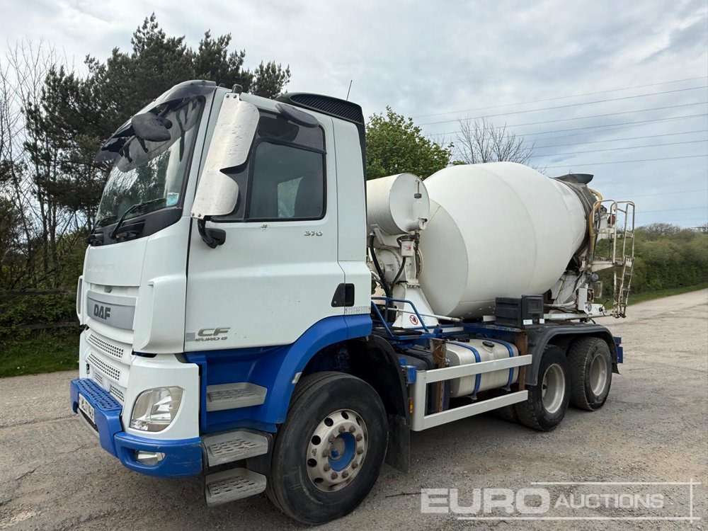2017 DAF CF 370 - Autobetonieră: Foto 1 2017 DAF CF 370 - Autobetonieră: Foto 1