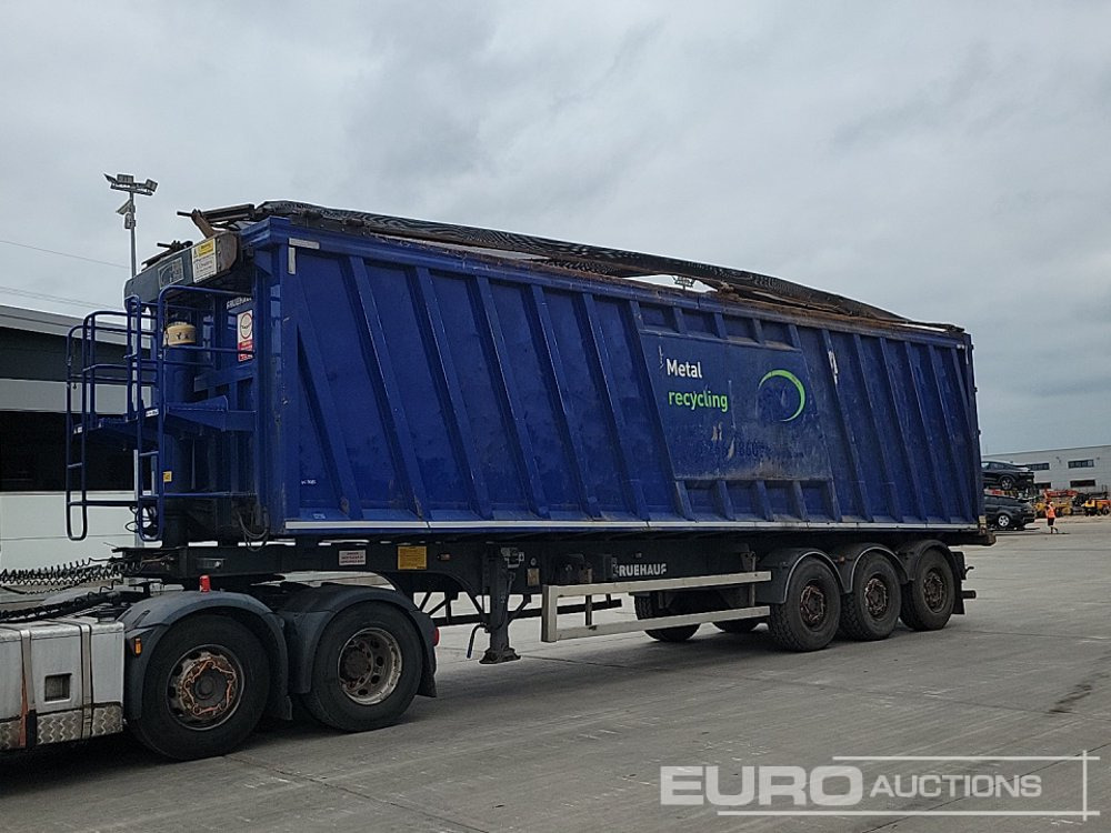 2017 Fruehauf Tri Axle Bulk Tipping Trailer, Easy Sheet - Semiremorcă basculantă: Foto 1 2017 Fruehauf Tri Axle Bulk Tipping Trailer, Easy Sheet - Semiremorcă basculantă: Foto 1