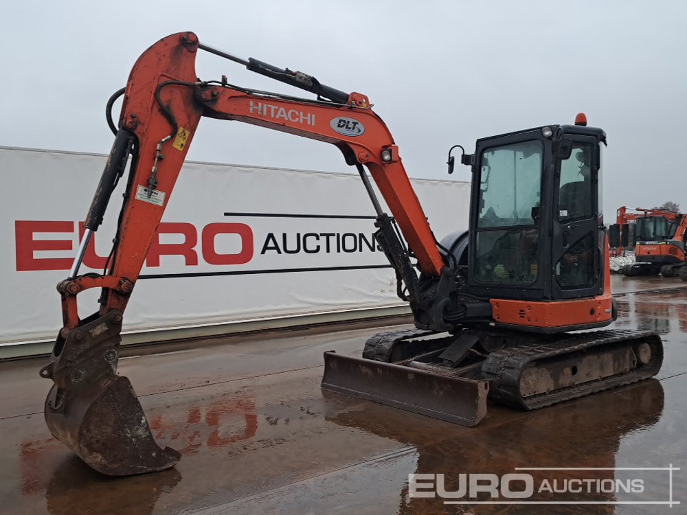 2017 Hitachi ZX55U-5A CLR - Mini excavator: Foto 1 2017 Hitachi ZX55U-5A CLR - Mini excavator: Foto 1