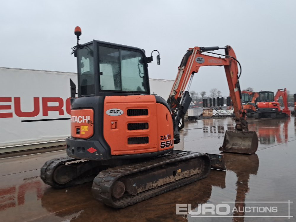 2017 Hitachi ZX55U-5A CLR - Mini excavator: Foto 5 2017 Hitachi ZX55U-5A CLR - Mini excavator: Foto 5