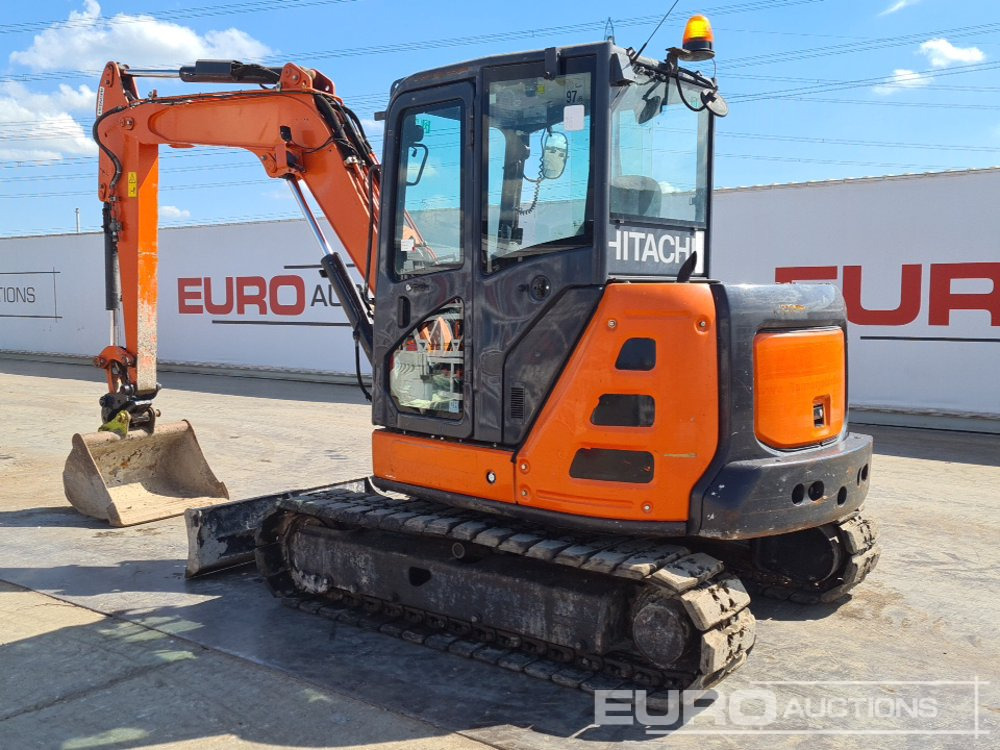 2017 Hitachi ZX65USB-5A - Mini excavator: Foto 3 2017 Hitachi ZX65USB-5A - Mini excavator: Foto 3