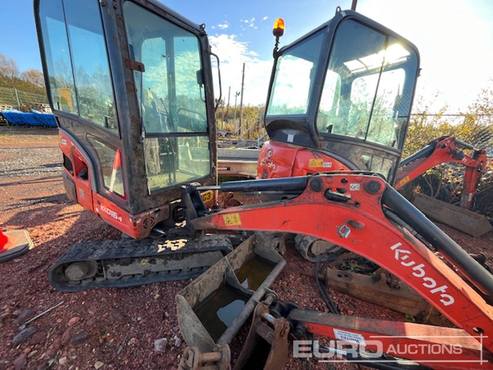 2017 Kubota KX016-4 - Mini excavator: Foto 1 2017 Kubota KX016-4 - Mini excavator: Foto 1
