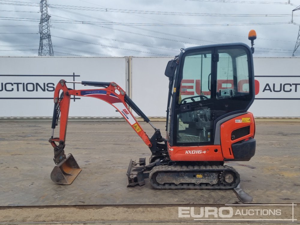 2017 Kubota KX016-4 - Mini excavator: Foto 2 2017 Kubota KX016-4 - Mini excavator: Foto 2