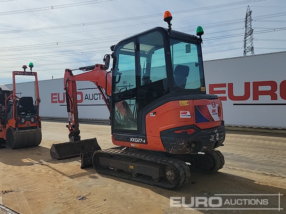 2017 Kubota KX027-4 - Mini excavator: Foto 3 2017 Kubota KX027-4 - Mini excavator: Foto 3