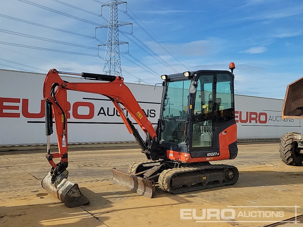 2017 Kubota KX027-4 - Mini excavator: Foto 1 2017 Kubota KX027-4 - Mini excavator: Foto 1