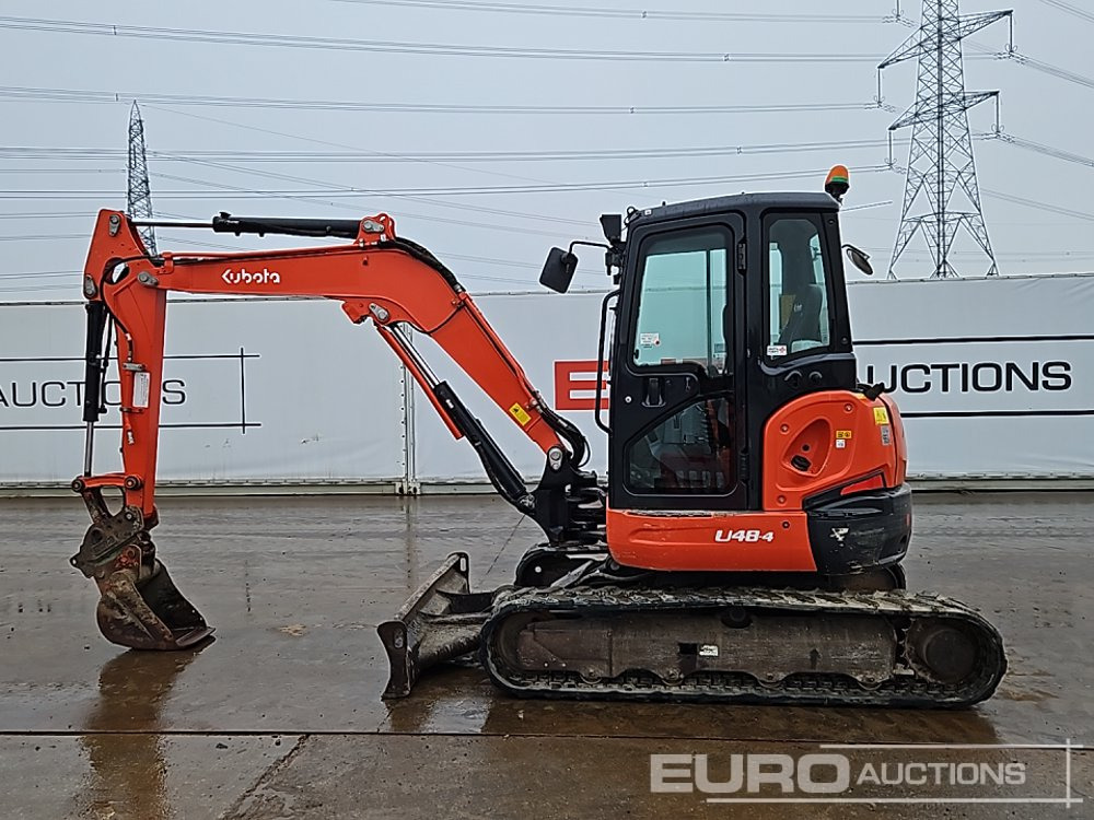 2017 Kubota U48-4 - Mini excavator: Foto 2 2017 Kubota U48-4 - Mini excavator: Foto 2