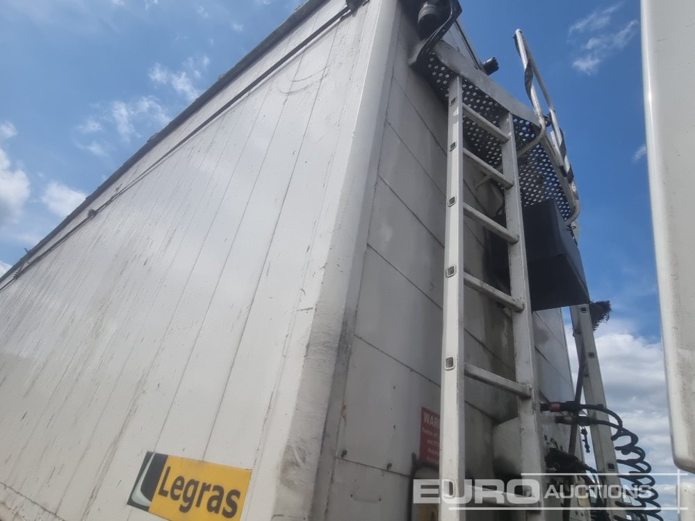 Semiremorcă cu podea culisantă 2017 Legras Tri Axle Bulk Trailer, Walking Floor, Easy Sheet: Foto 29