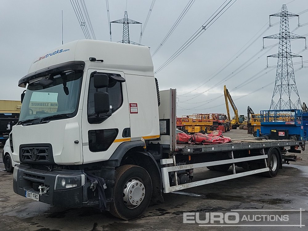 2017 Renault D18 Wide - Camion platformă: Foto 1 2017 Renault D18 Wide - Camion platformă: Foto 1