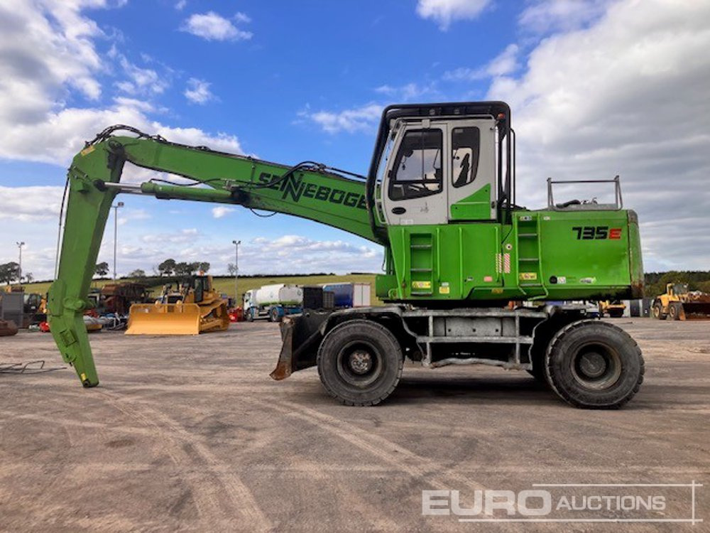 2017 Sennebogen 735E - Excavator pe roţi: Foto 2 2017 Sennebogen 735E - Excavator pe roţi: Foto 2