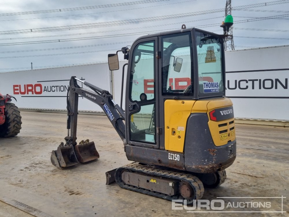 2017 Volvo EC15D - Mini excavator: Foto 3 2017 Volvo EC15D - Mini excavator: Foto 3
