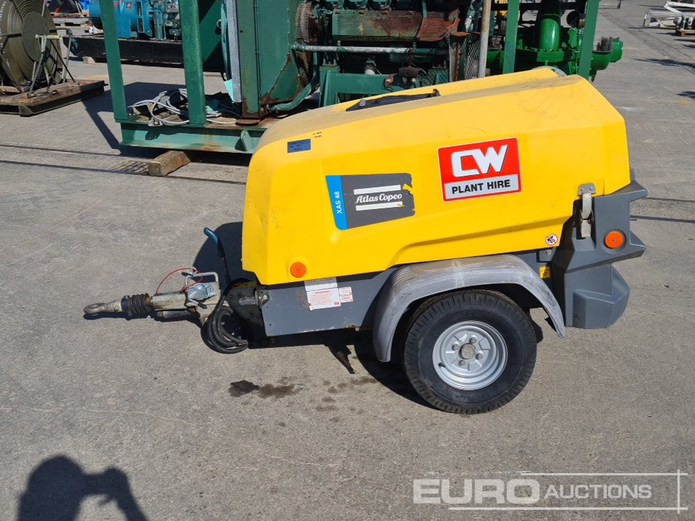 2018 Atlas Copco XAS 48 - Compresor de aer: Foto 2 2018 Atlas Copco XAS 48 - Compresor de aer: Foto 2