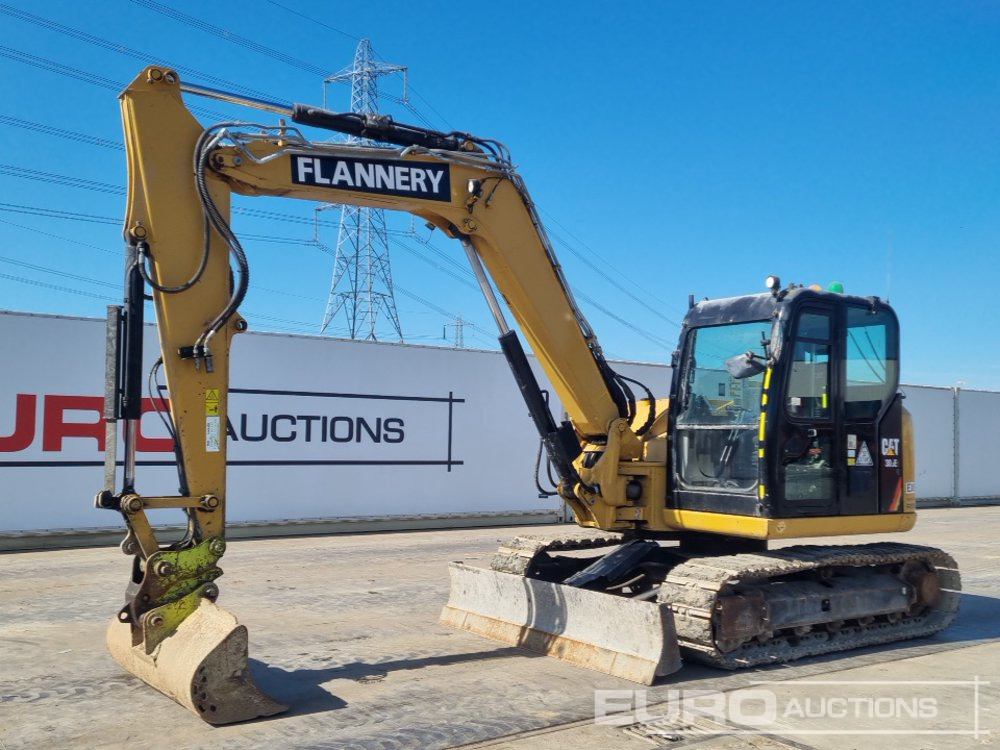 2018 CAT 308E2 CR - Mini excavator: Foto 1 2018 CAT 308E2 CR - Mini excavator: Foto 1