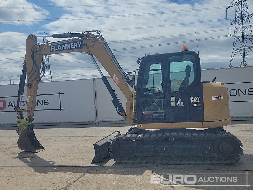2018 CAT 308E2 CR - Mini excavator: Foto 2 2018 CAT 308E2 CR - Mini excavator: Foto 2