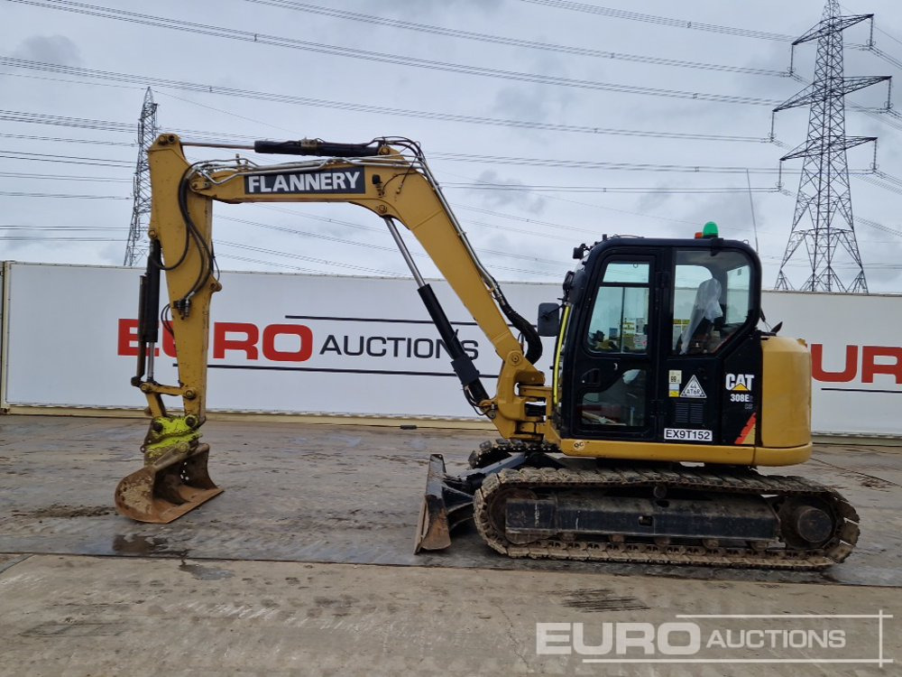 2018 CAT 308E2 CR - Mini excavator: Foto 2 2018 CAT 308E2 CR - Mini excavator: Foto 2