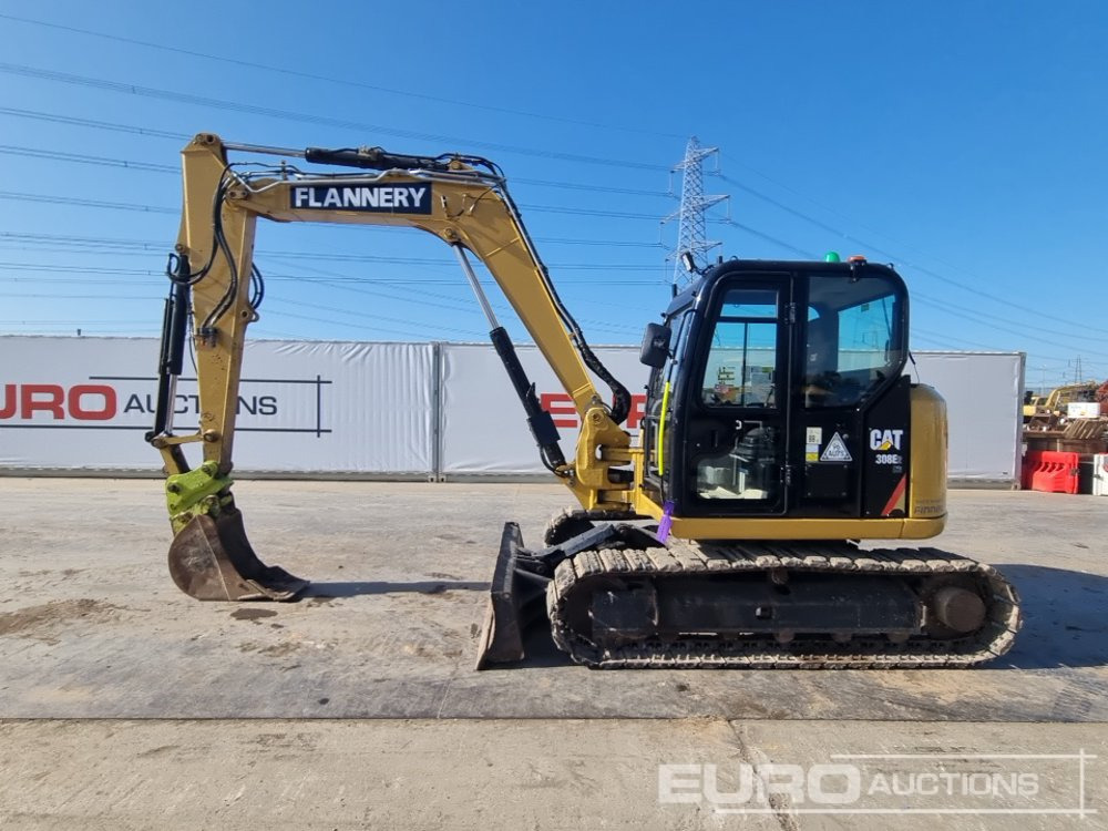 2018 CAT 308E2 CR - Mini excavator: Foto 2 2018 CAT 308E2 CR - Mini excavator: Foto 2