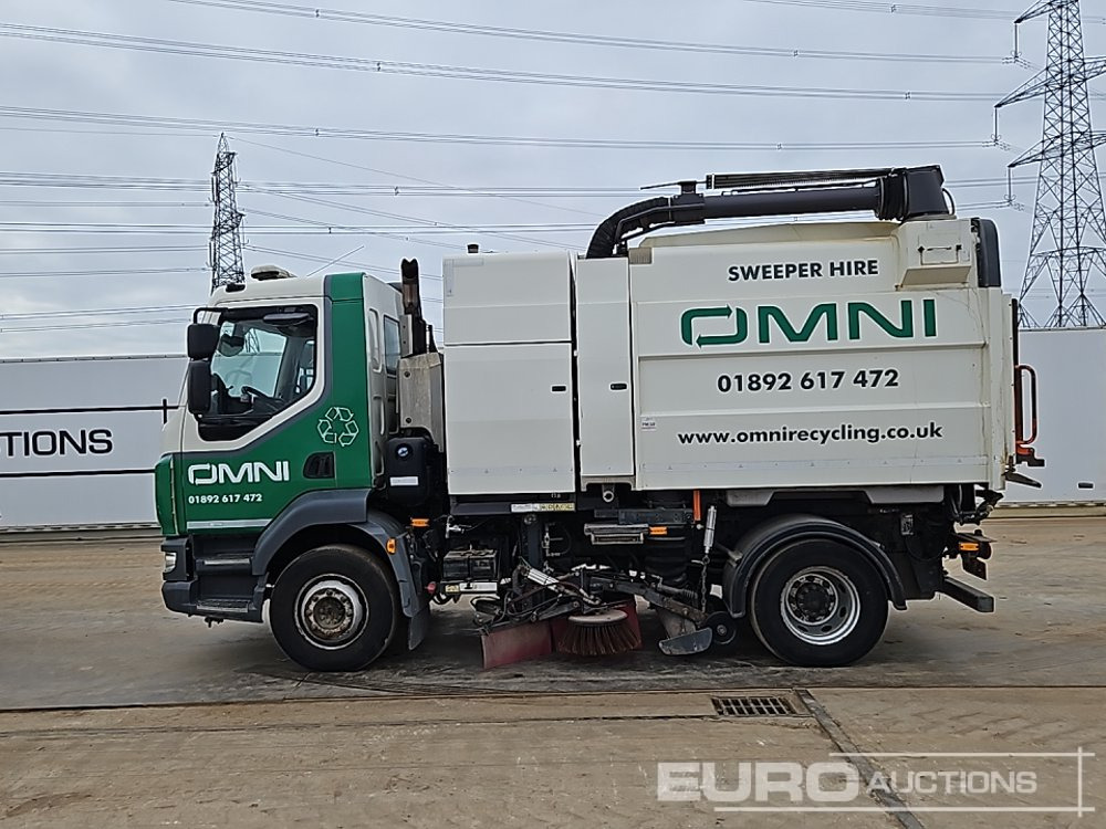 2018 DAF LF230 - Măturătoare stradală: Foto 2 2018 DAF LF230 - Măturătoare stradală: Foto 2