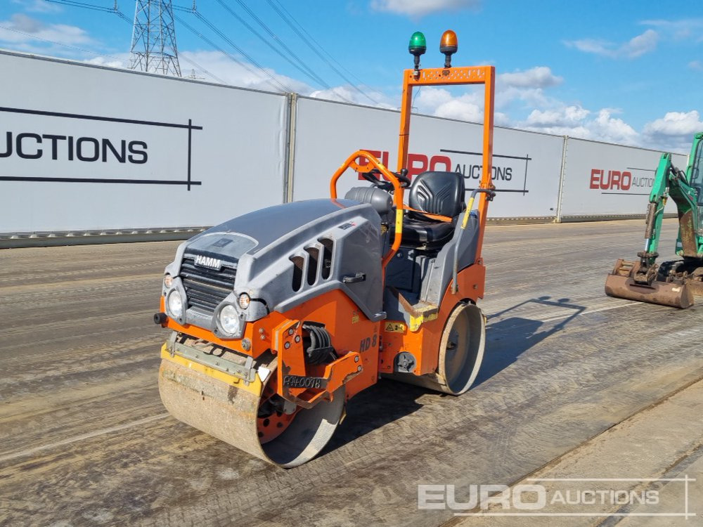 2018 Hamm HD8VV - Cilindru compactor: Foto 1 2018 Hamm HD8VV - Cilindru compactor: Foto 1