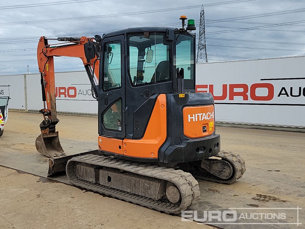 2018 Hitachi ZX55U-5A CLR - Mini excavator: Foto 3 2018 Hitachi ZX55U-5A CLR - Mini excavator: Foto 3