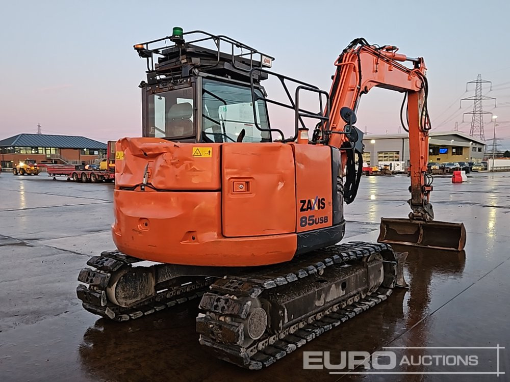 2018 Hitachi ZX85USB-5 - Mini excavator: Foto 5 2018 Hitachi ZX85USB-5 - Mini excavator: Foto 5