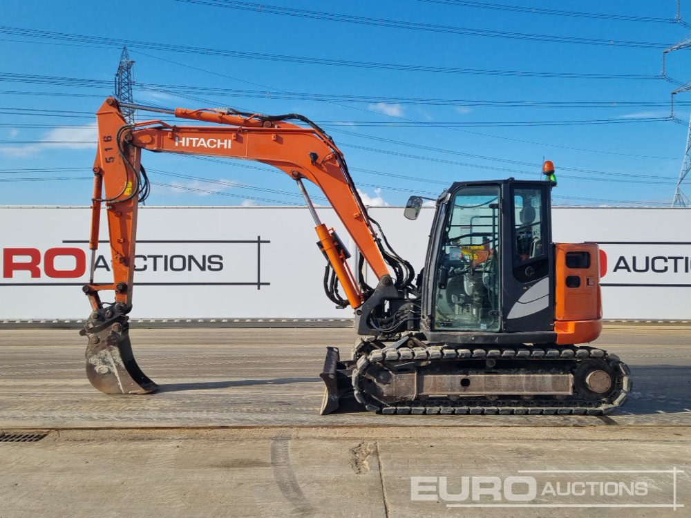 2018 Hitachi ZX85USB-5A - Mini excavator: Foto 2 2018 Hitachi ZX85USB-5A - Mini excavator: Foto 2