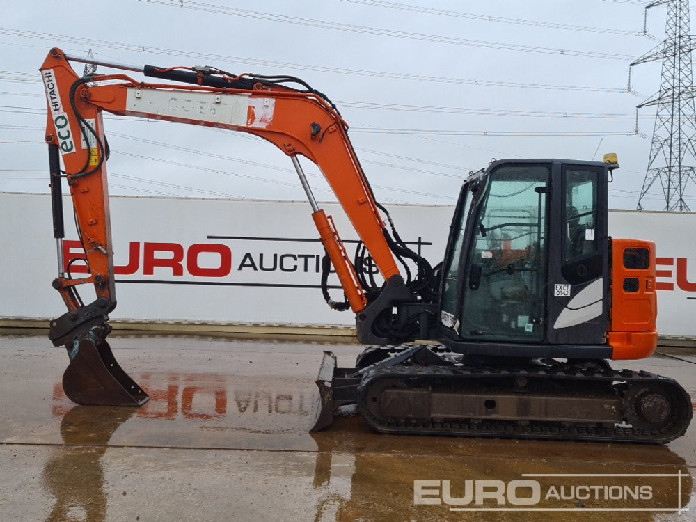 2018 Hitachi ZX85USB-5A - Mini excavator: Foto 2 2018 Hitachi ZX85USB-5A - Mini excavator: Foto 2
