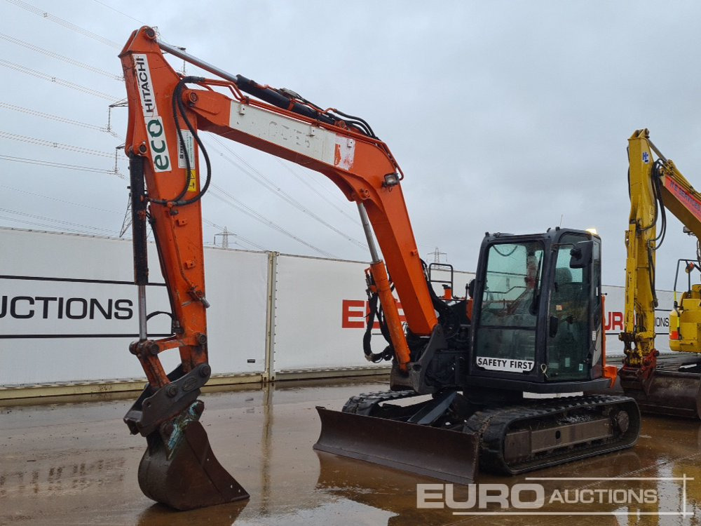 2018 Hitachi ZX85USB-5A - Mini excavator: Foto 1 2018 Hitachi ZX85USB-5A - Mini excavator: Foto 1