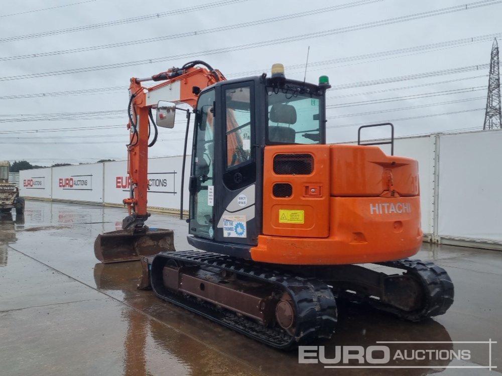 2018 Hitachi ZX85USB-5A - Mini excavator: Foto 3 2018 Hitachi ZX85USB-5A - Mini excavator: Foto 3