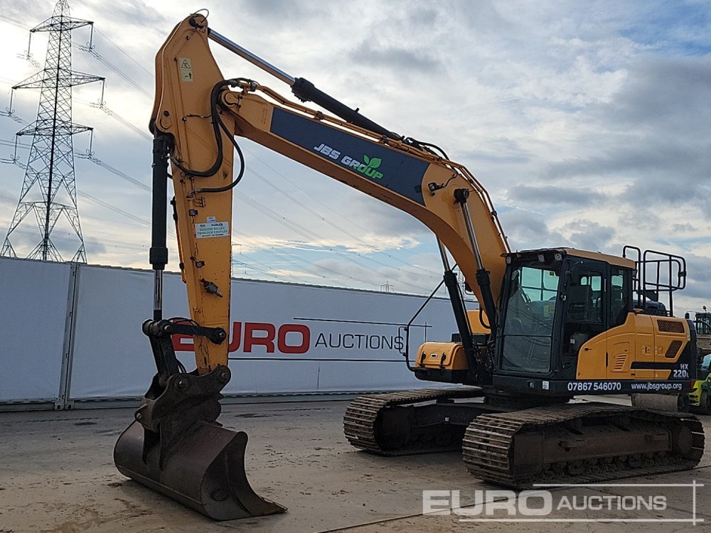 2018 Hyundai HX220L - Excavator pe şenile: Foto 1 2018 Hyundai HX220L - Excavator pe şenile: Foto 1