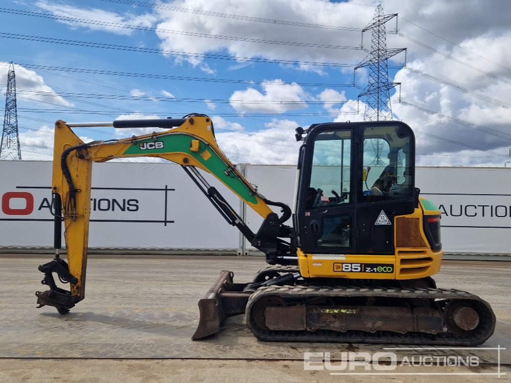 2018 JCB 85Z-1 ECO - Mini excavator: Foto 2 2018 JCB 85Z-1 ECO - Mini excavator: Foto 2