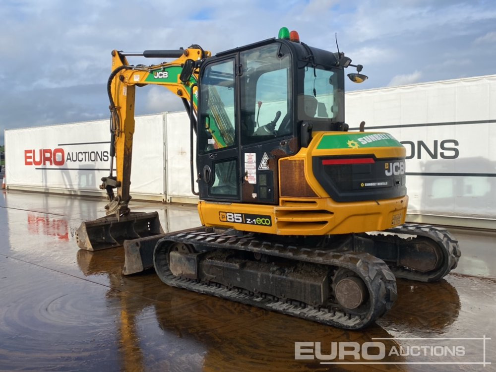 2018 JCB 85Z-1 ECO - Mini excavator: Foto 3 2018 JCB 85Z-1 ECO - Mini excavator: Foto 3