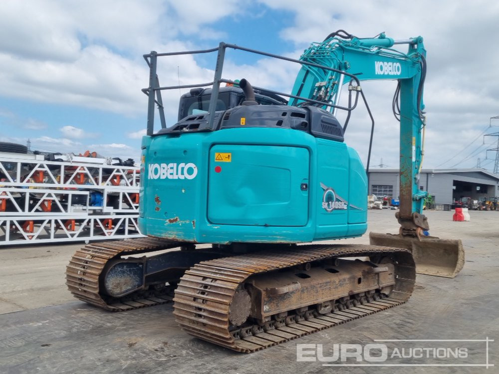 2018 Kobelco SK140SRLC-5 - Excavator pe şenile: Foto 5 2018 Kobelco SK140SRLC-5 - Excavator pe şenile: Foto 5