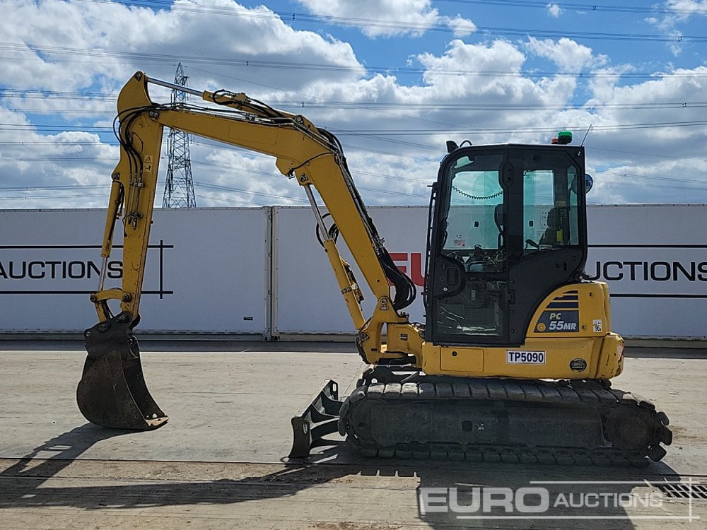 2018 Komatsu PC55MR-5M0 - Mini excavator: Foto 2 2018 Komatsu PC55MR-5M0 - Mini excavator: Foto 2
