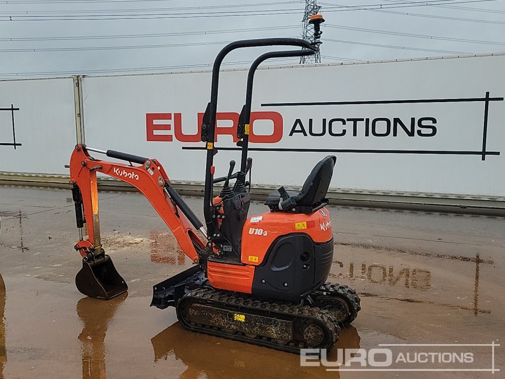 2018 Kubota U10-3 - Mini excavator: Foto 3 2018 Kubota U10-3 - Mini excavator: Foto 3