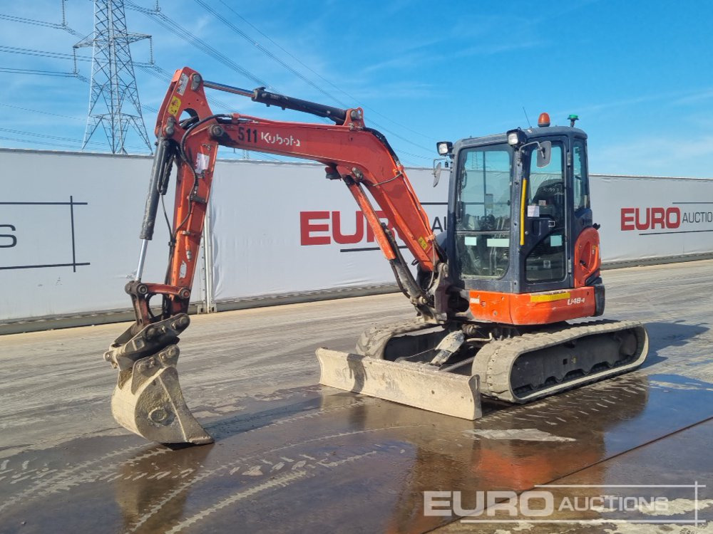 2018 Kubota U48-4 - Mini excavator: Foto 1 2018 Kubota U48-4 - Mini excavator: Foto 1