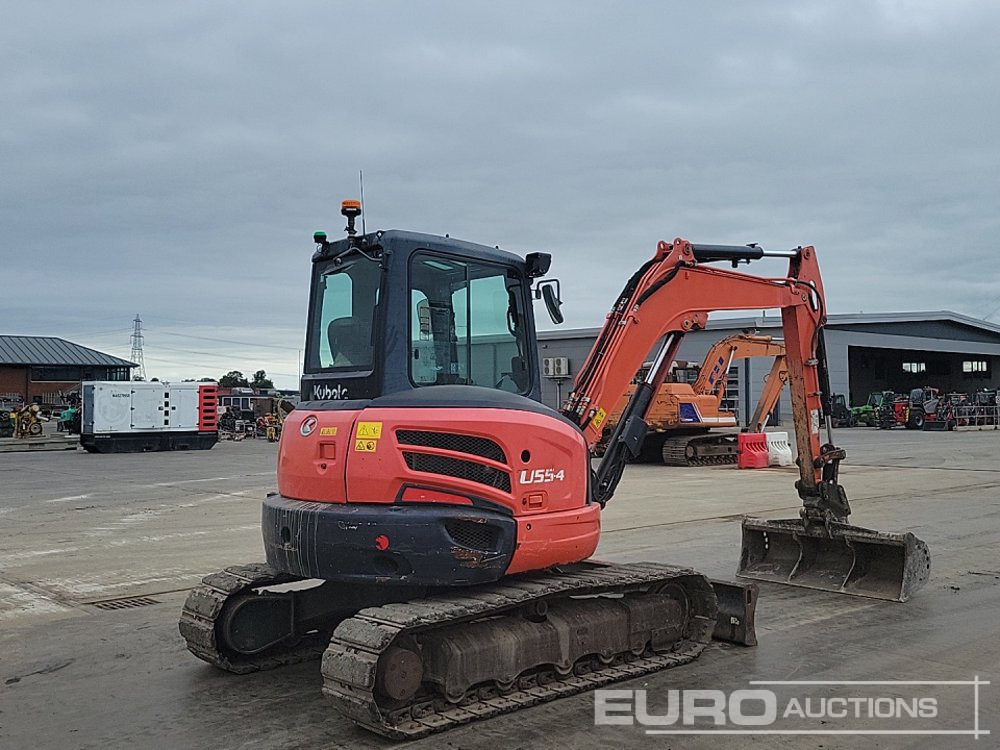2018 Kubota U55-4 - Mini excavator: Foto 5 2018 Kubota U55-4 - Mini excavator: Foto 5