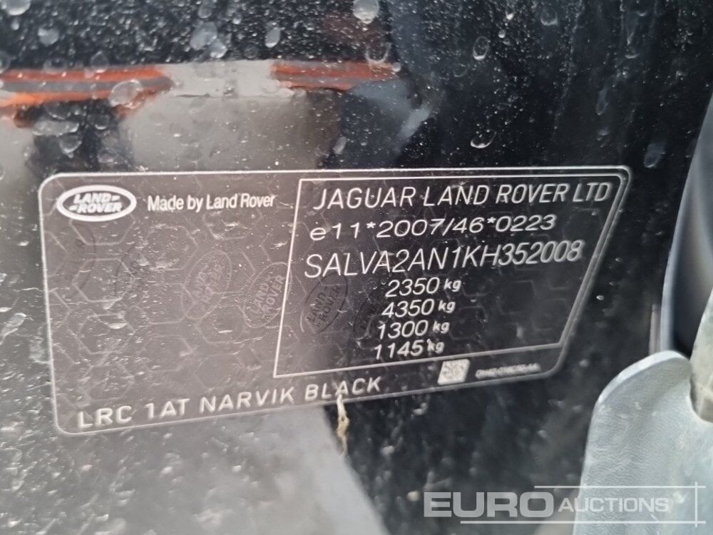 SUV 2018 Range Rover Evoque: Foto 39 SUV 2018 Range Rover Evoque: Foto 39