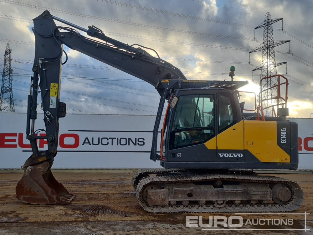 2018 Volvo EC140EL - Excavator pe şenile: Foto 2 2018 Volvo EC140EL - Excavator pe şenile: Foto 2
