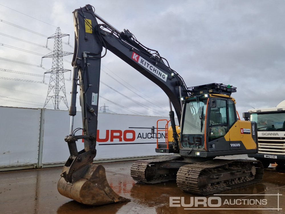 2018 Volvo EC140EL - Excavator pe şenile: Foto 1 2018 Volvo EC140EL - Excavator pe şenile: Foto 1