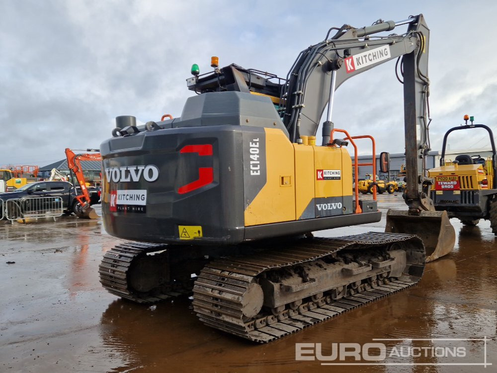 2018 Volvo EC140EL - Excavator pe şenile: Foto 5 2018 Volvo EC140EL - Excavator pe şenile: Foto 5