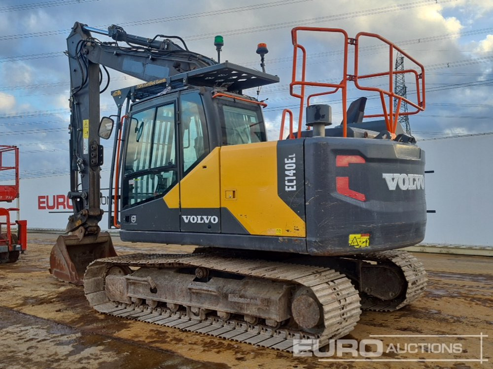 2018 Volvo EC140EL - Excavator pe şenile: Foto 3 2018 Volvo EC140EL - Excavator pe şenile: Foto 3