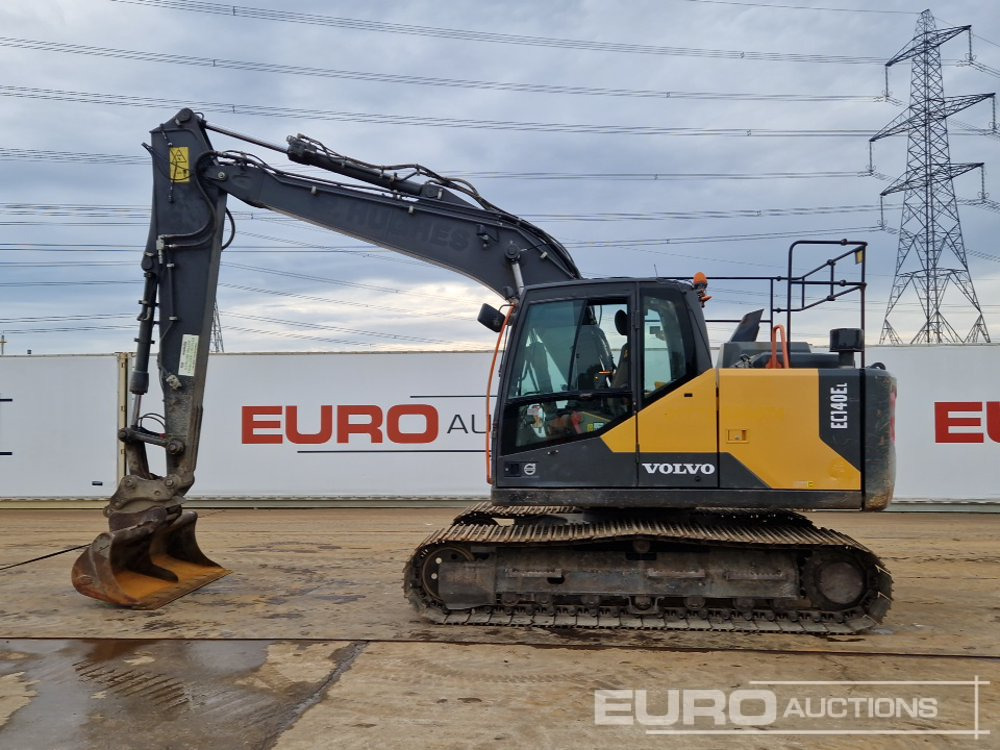2018 Volvo EC140EL - Excavator pe şenile: Foto 2 2018 Volvo EC140EL - Excavator pe şenile: Foto 2