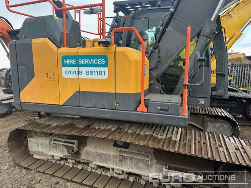 2018 Volvo EC140EL - Excavator pe şenile: Foto 3 2018 Volvo EC140EL - Excavator pe şenile: Foto 3