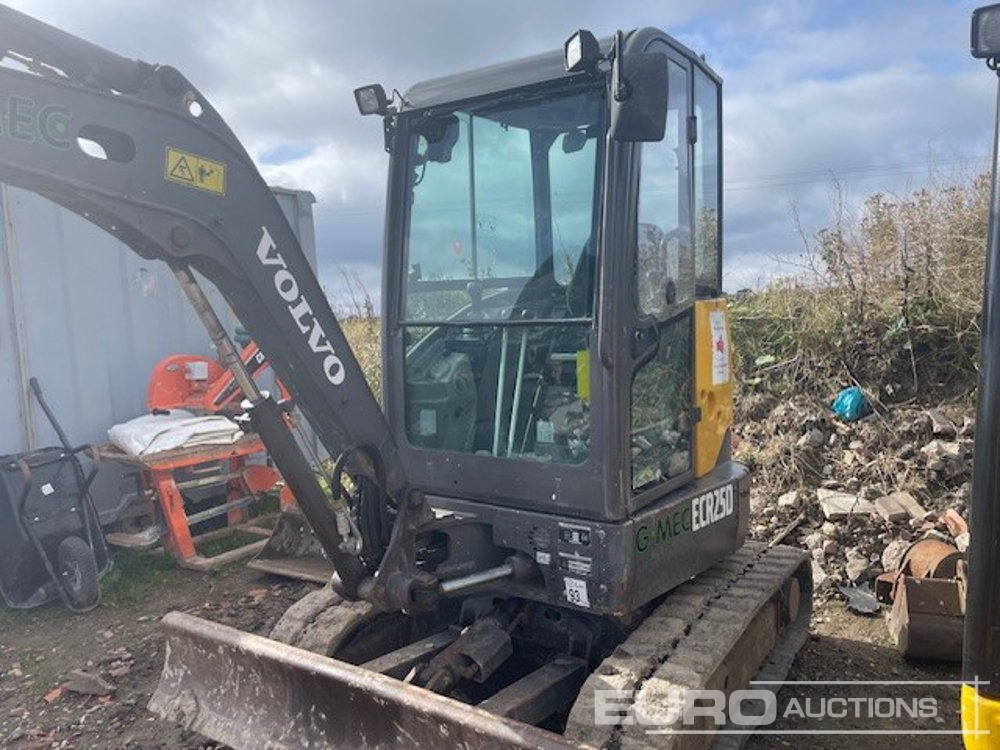 2018 Volvo ECR25D - Mini excavator: Foto 3 2018 Volvo ECR25D - Mini excavator: Foto 3