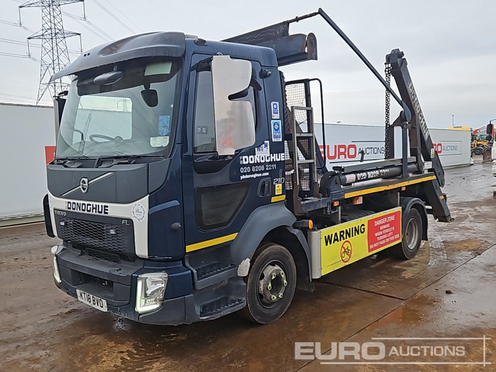 2018 Volvo FL210 - Camion container de gunoi: Foto 1 2018 Volvo FL210 - Camion container de gunoi: Foto 1