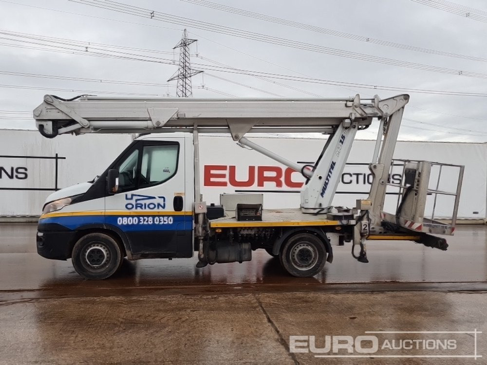 2019 Iveco 6 Speed Access Platform Van, Stabilsers, Multitel MZ250 Articulated Telescopic Boomlift, (Damaged Boom) (Reg. Docs. Available) - Transport persoane: Foto 2 2019 Iveco 6 Speed Access Platform Van, Stabilsers, Multitel MZ250 Articulated Telescopic Boomlift, (Damaged Boom) (Reg. Docs. Available) - Transport persoane: Foto 2