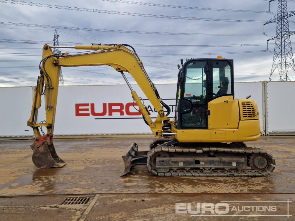 2019 Komatsu PC80MR-5E0 - Mini excavator: Foto 2 2019 Komatsu PC80MR-5E0 - Mini excavator: Foto 2
